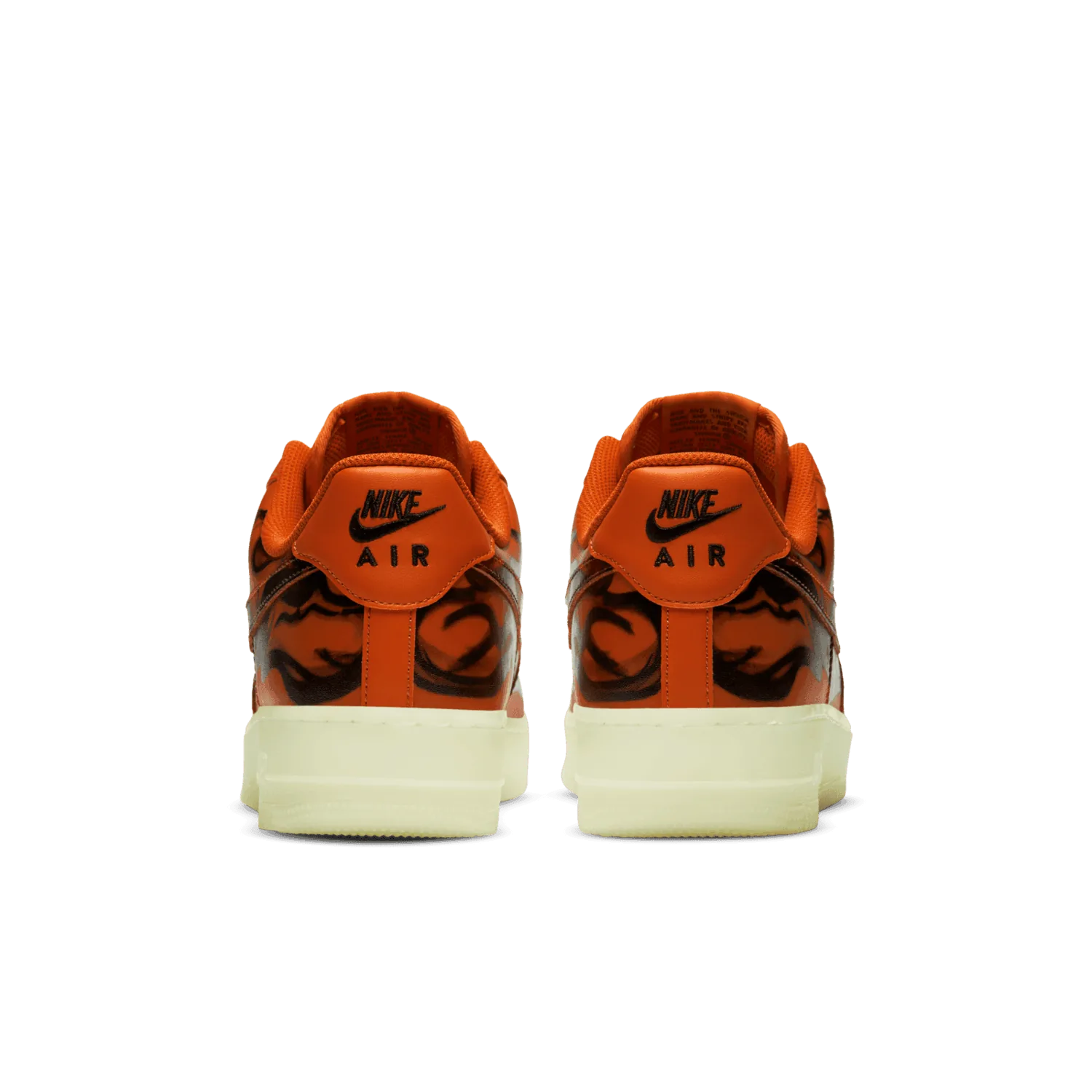Nike Air Force 1 Low Orange Skeleton image 5