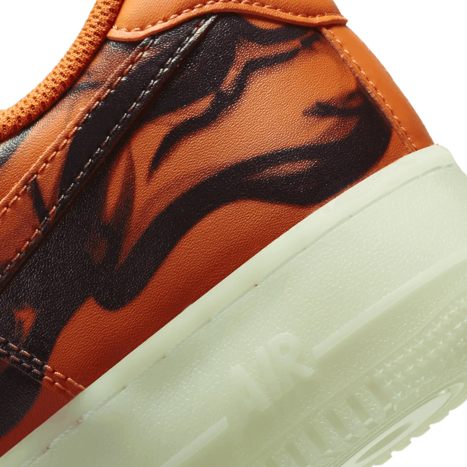 Nike Air Force 1 Low Orange Skeleton image 7