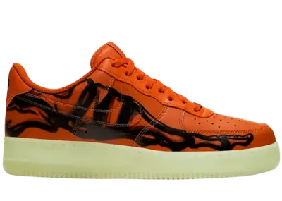 Nike Air Force 1 Low Orange Skeleton