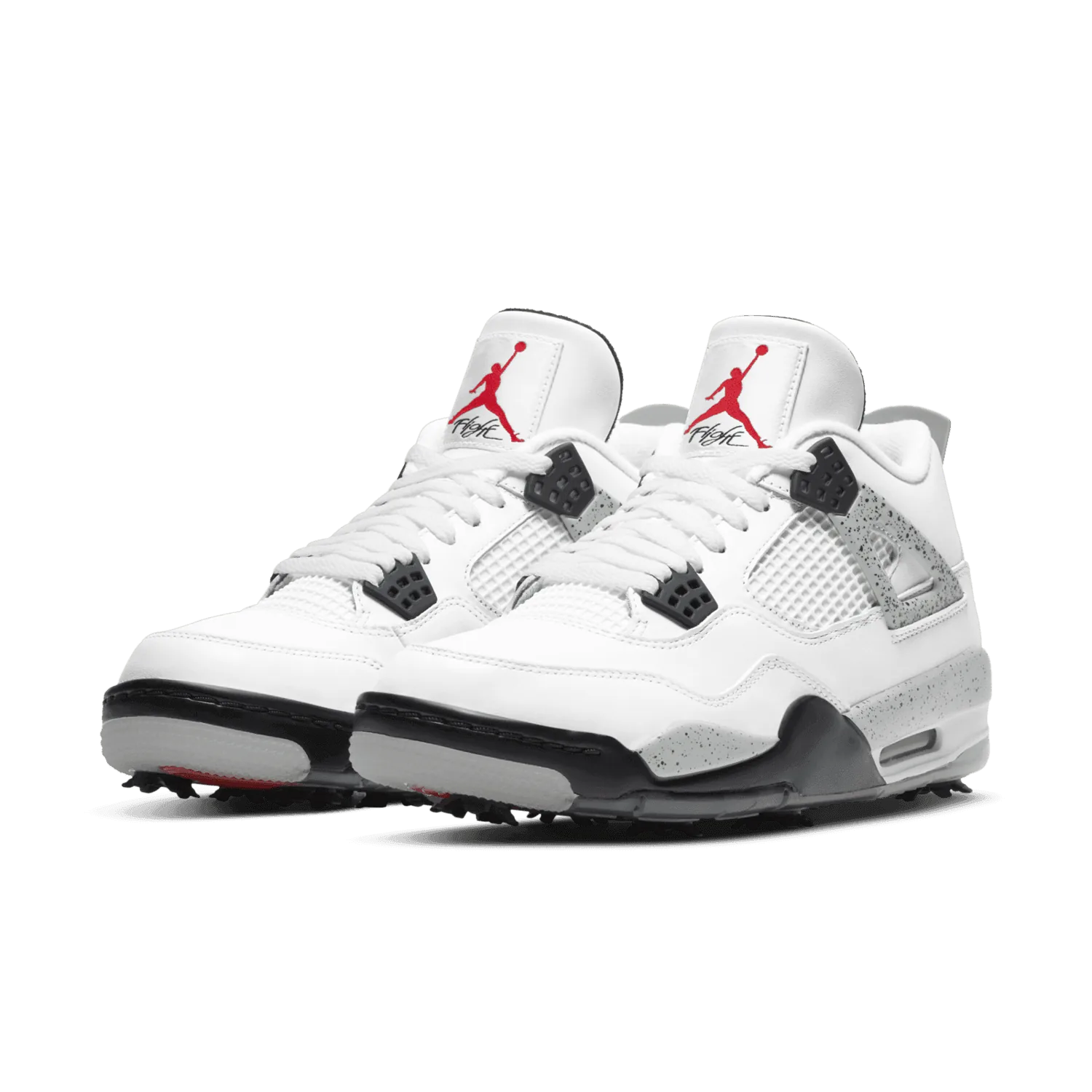 Air Jordan 4 Retro Golf White Cement image 4