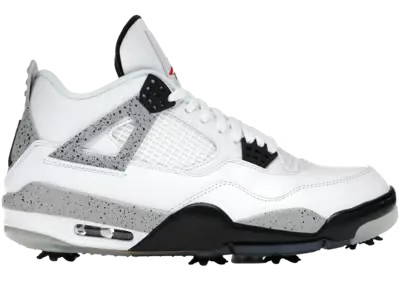 Air Jordan 4 Retro Golf White Cement
