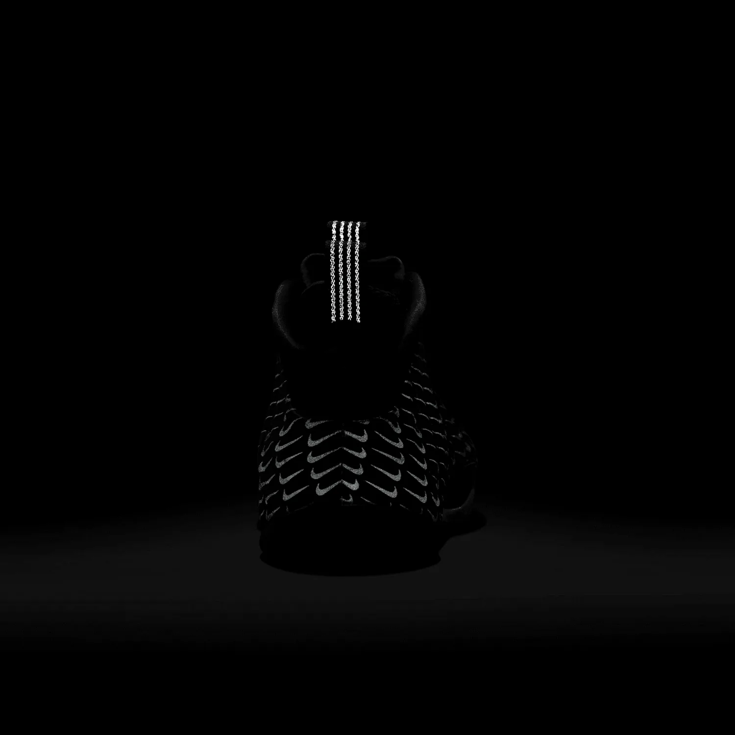 Nike Air Foamposite One All-Over Swoosh Black image 7