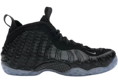 Nike Air Foamposite One All-Over Swoosh Black