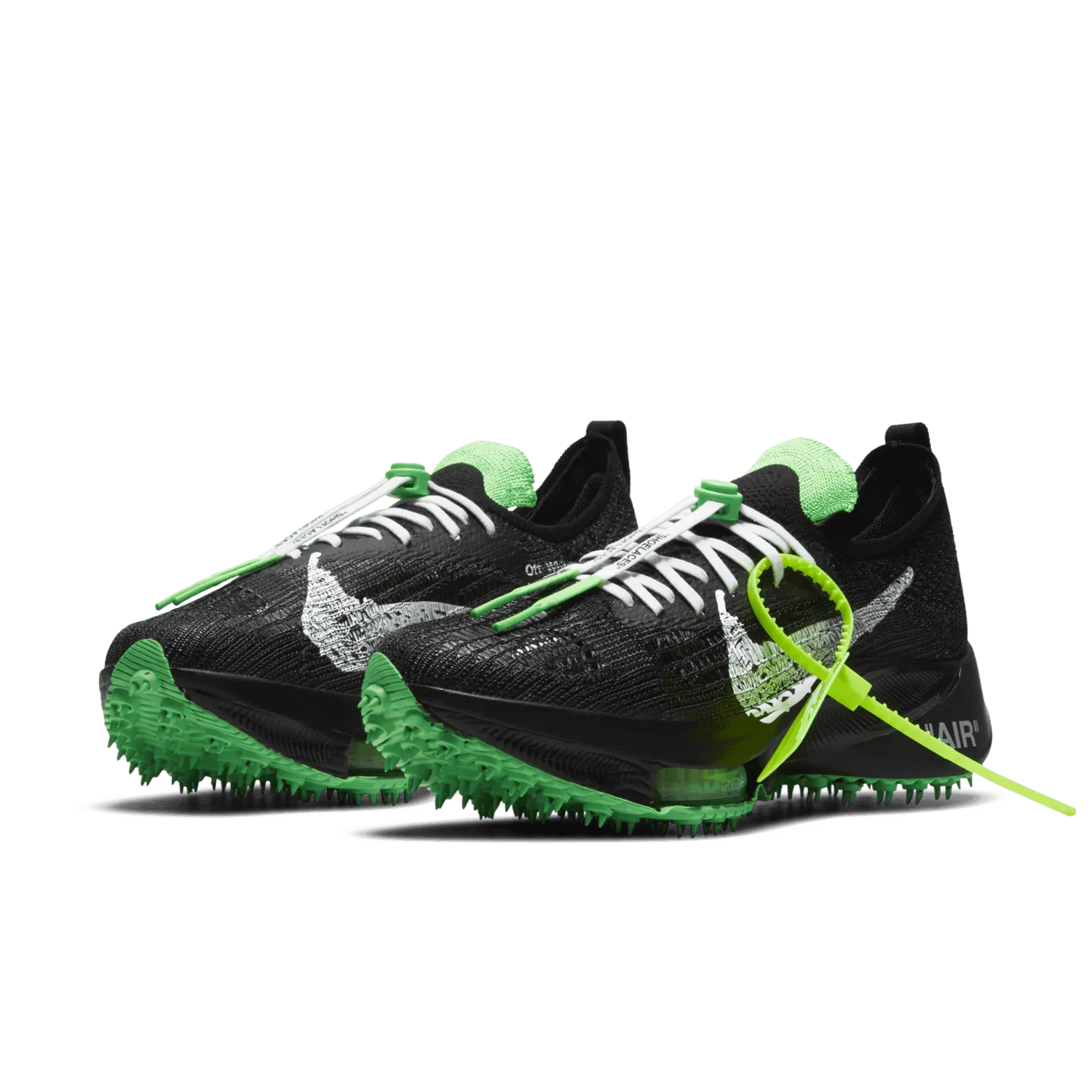 Nike Air Zoom Tempo NEXT% Off-White Black Scream Green image 4