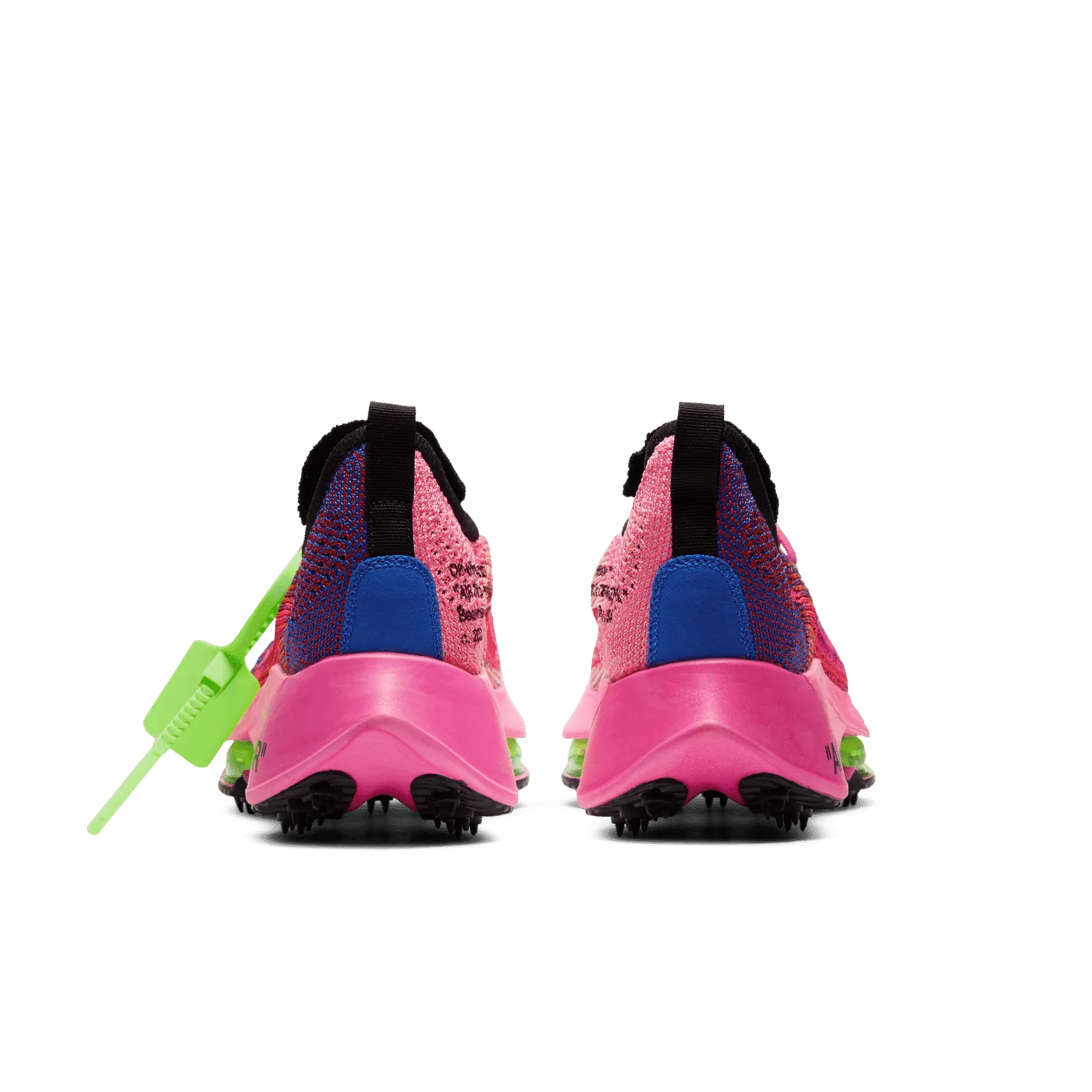 Nike Air Zoom Tempo NEXT% Off-White Racer Blue Pink Glow image 5