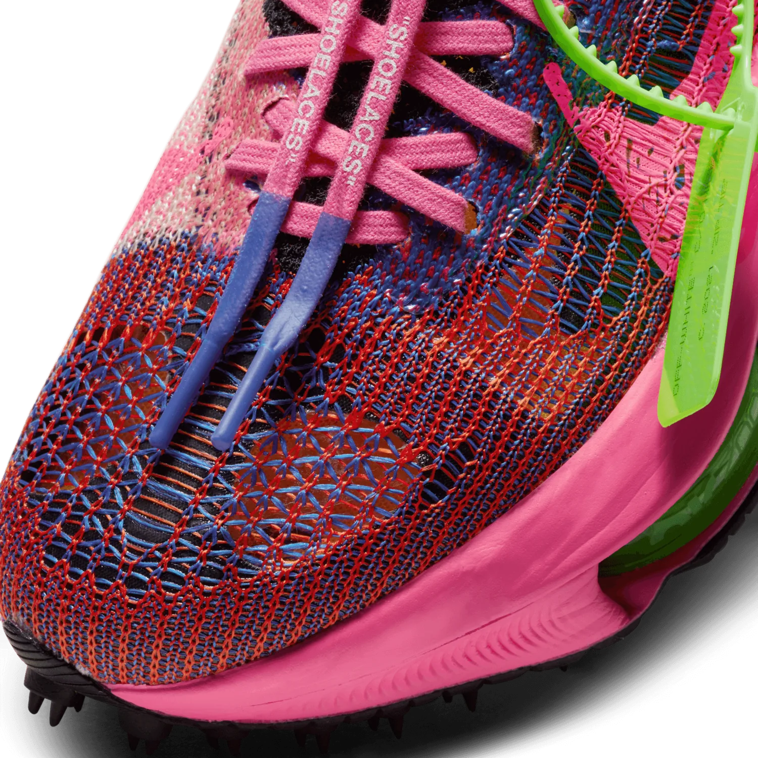 Nike Air Zoom Tempo NEXT% Off-White Racer Blue Pink Glow image 6