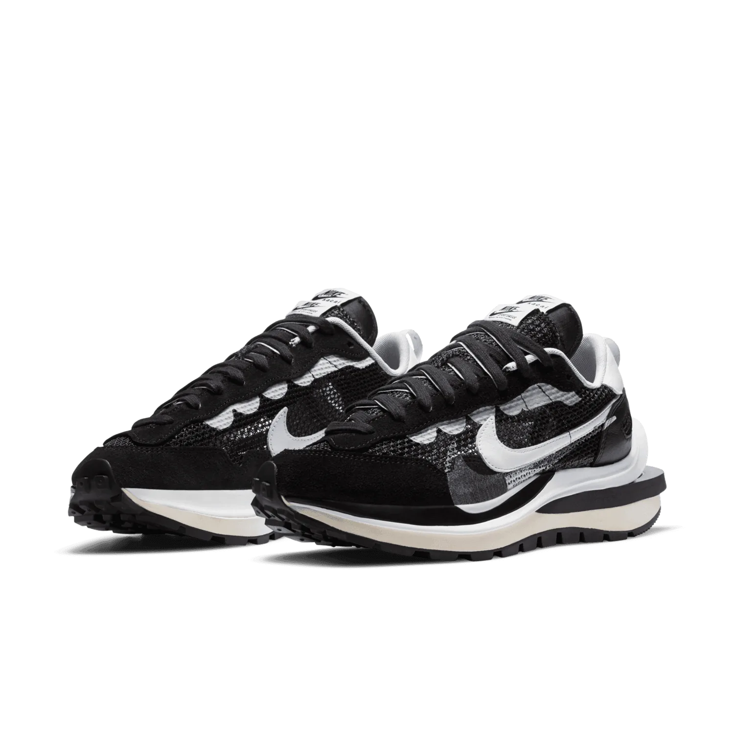 Nike Vaporwaffle sacai Black White image 3