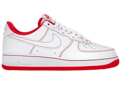 Nike Air Force 1 Low '07 White University Red