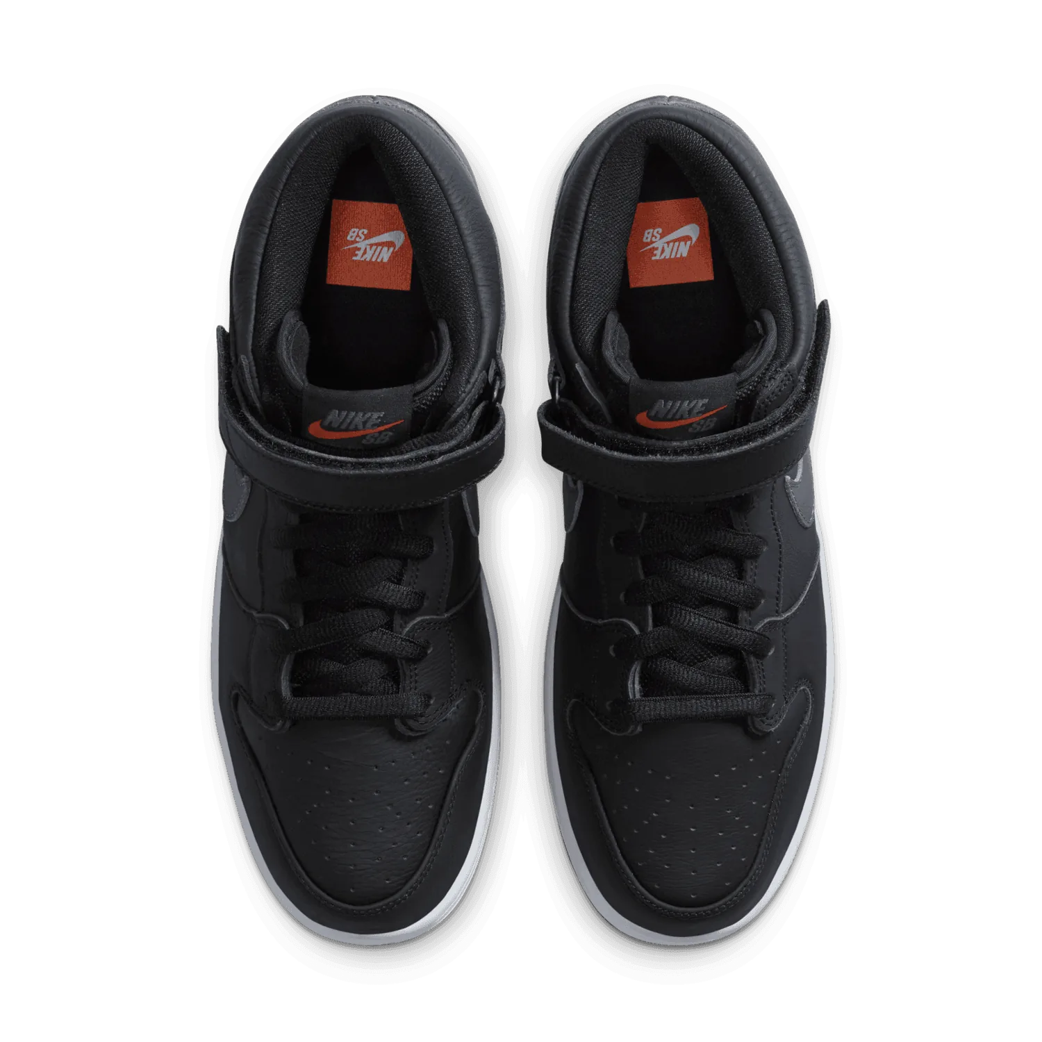 Nike SB Dunk Mid ISO Orange Label Black Dark Grey image 3