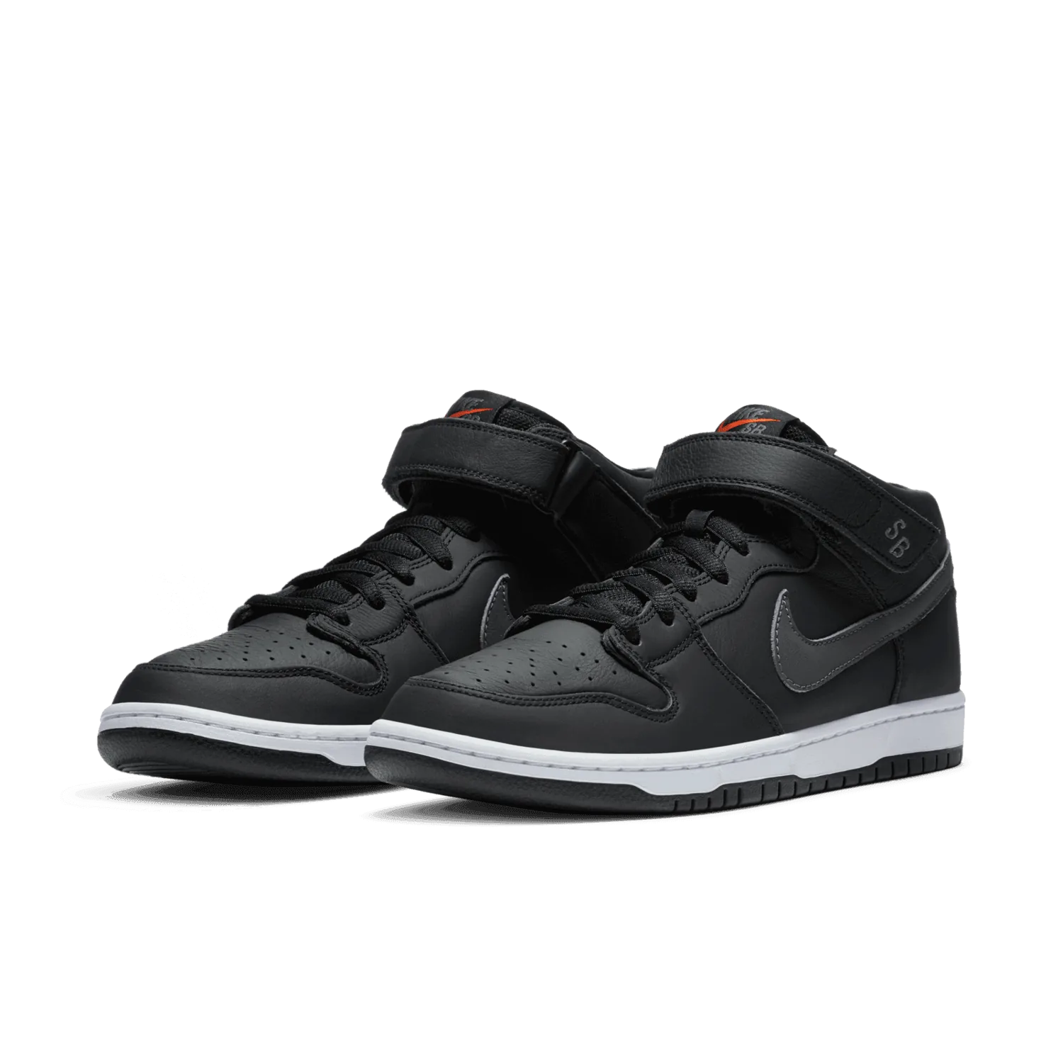 Nike SB Dunk Mid ISO Orange Label Black Dark Grey image 4