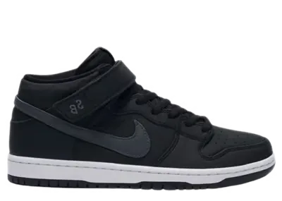 Nike SB Dunk Mid ISO Orange Label Black Dark Grey