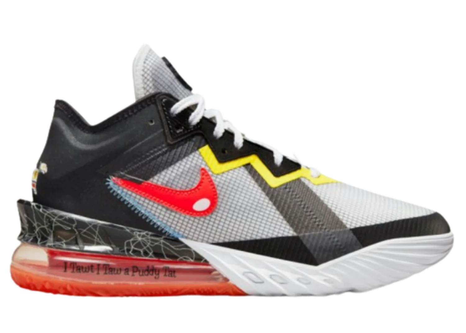 Nike Lebron 18 Low Sylvester vs Tweety Space Jam