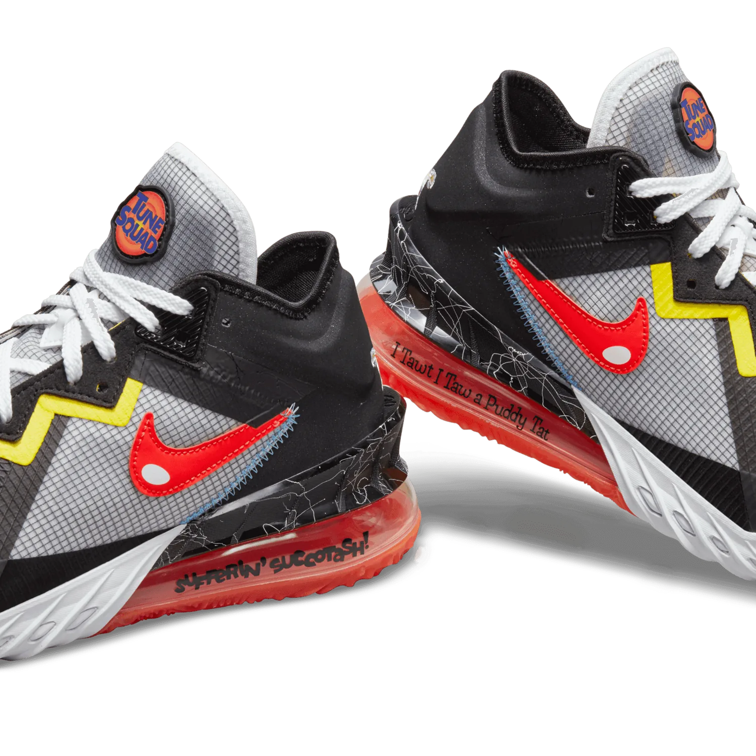 Nike Lebron 18 Low Sylvester vs Tweety Space Jam image 2
