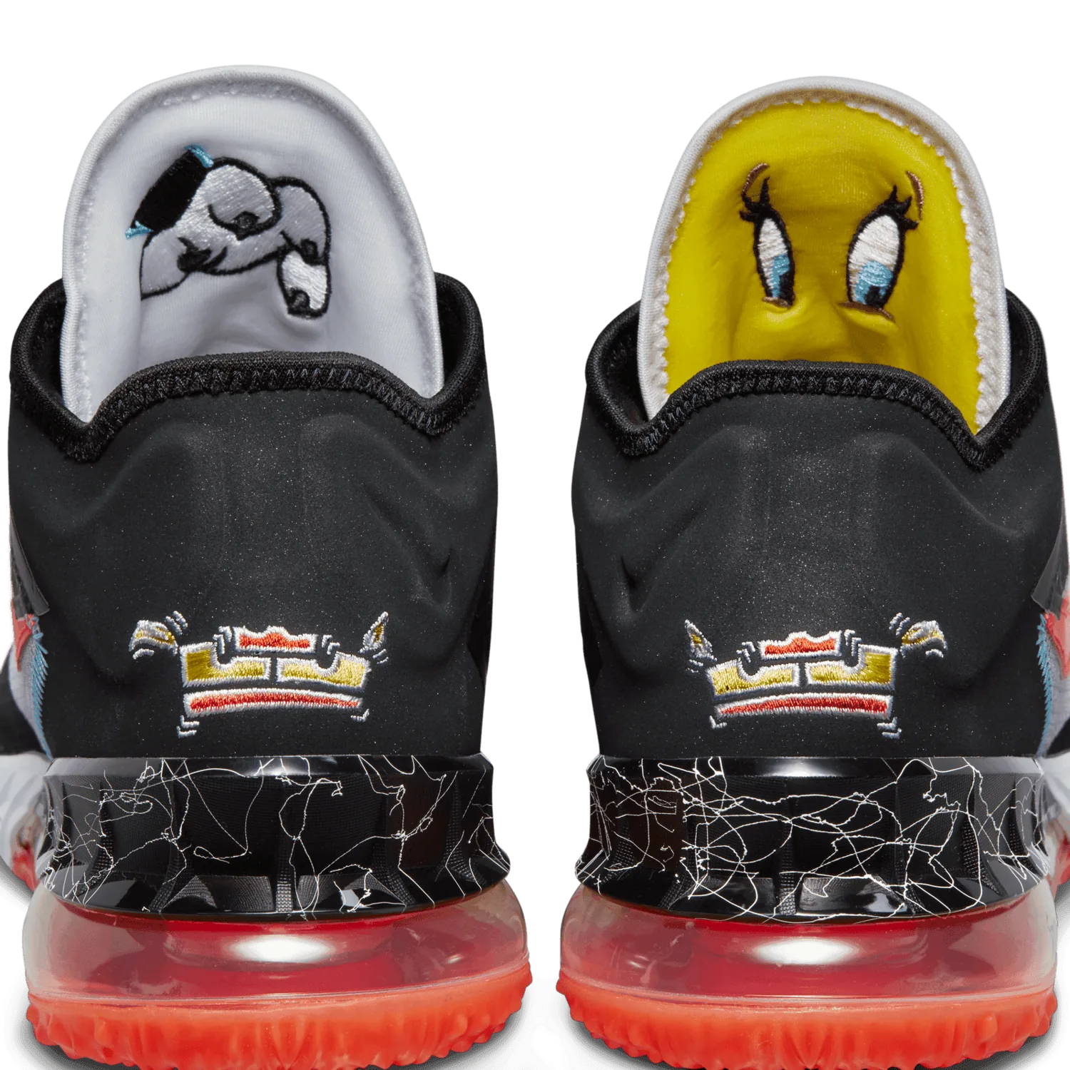Nike Lebron 18 Low Sylvester vs Tweety Space Jam image 11
