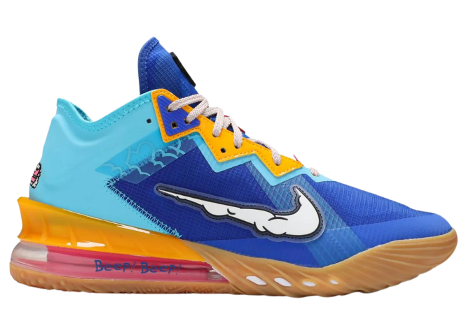 Nike Lebron 18 Low Wile E. vs Roadrunner Space Jam