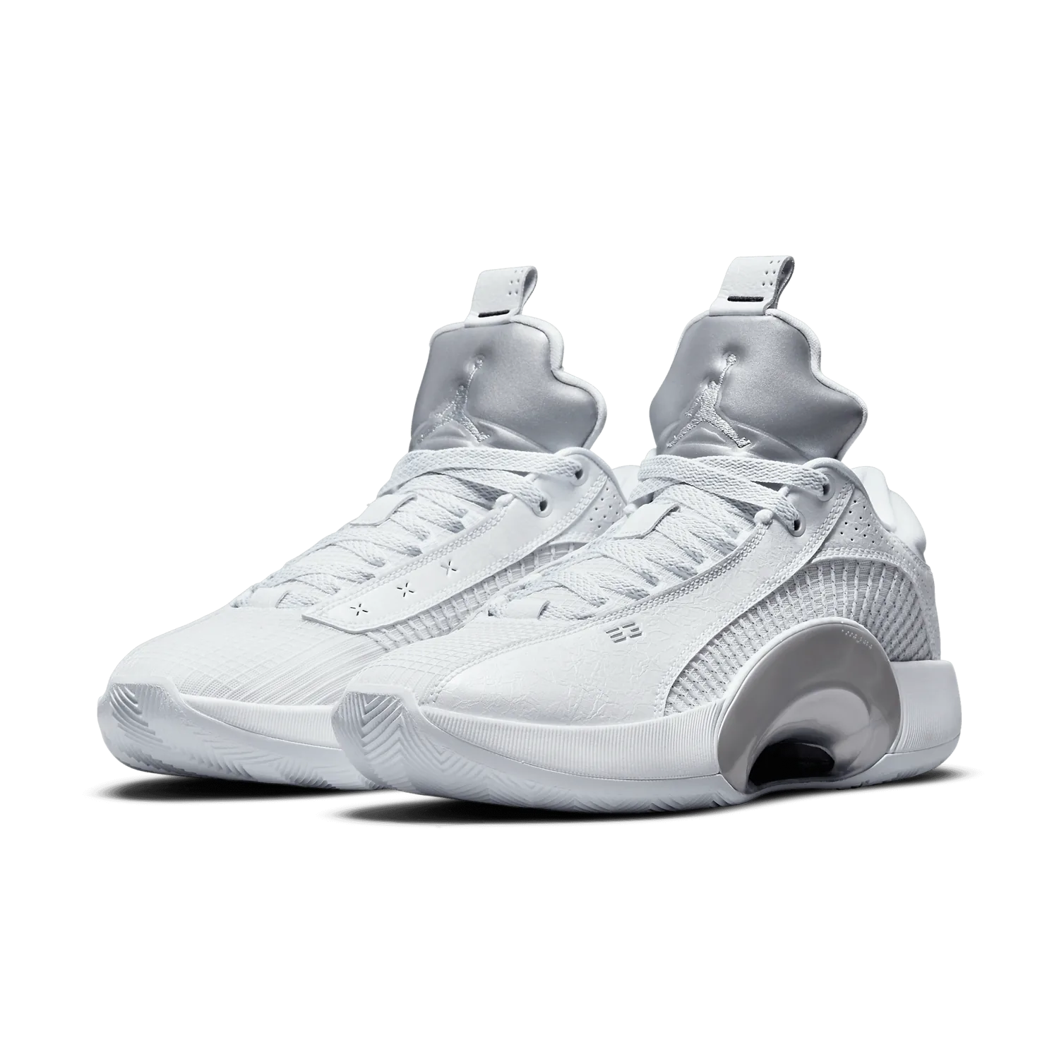 Air Jordan XXXV Low Metallic Silver image 4