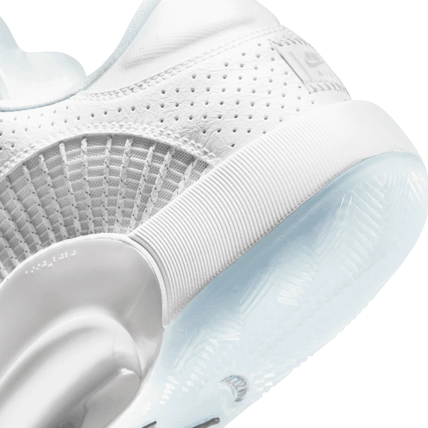 Air Jordan XXXV Low Metallic Silver (Clear Sole) image 9