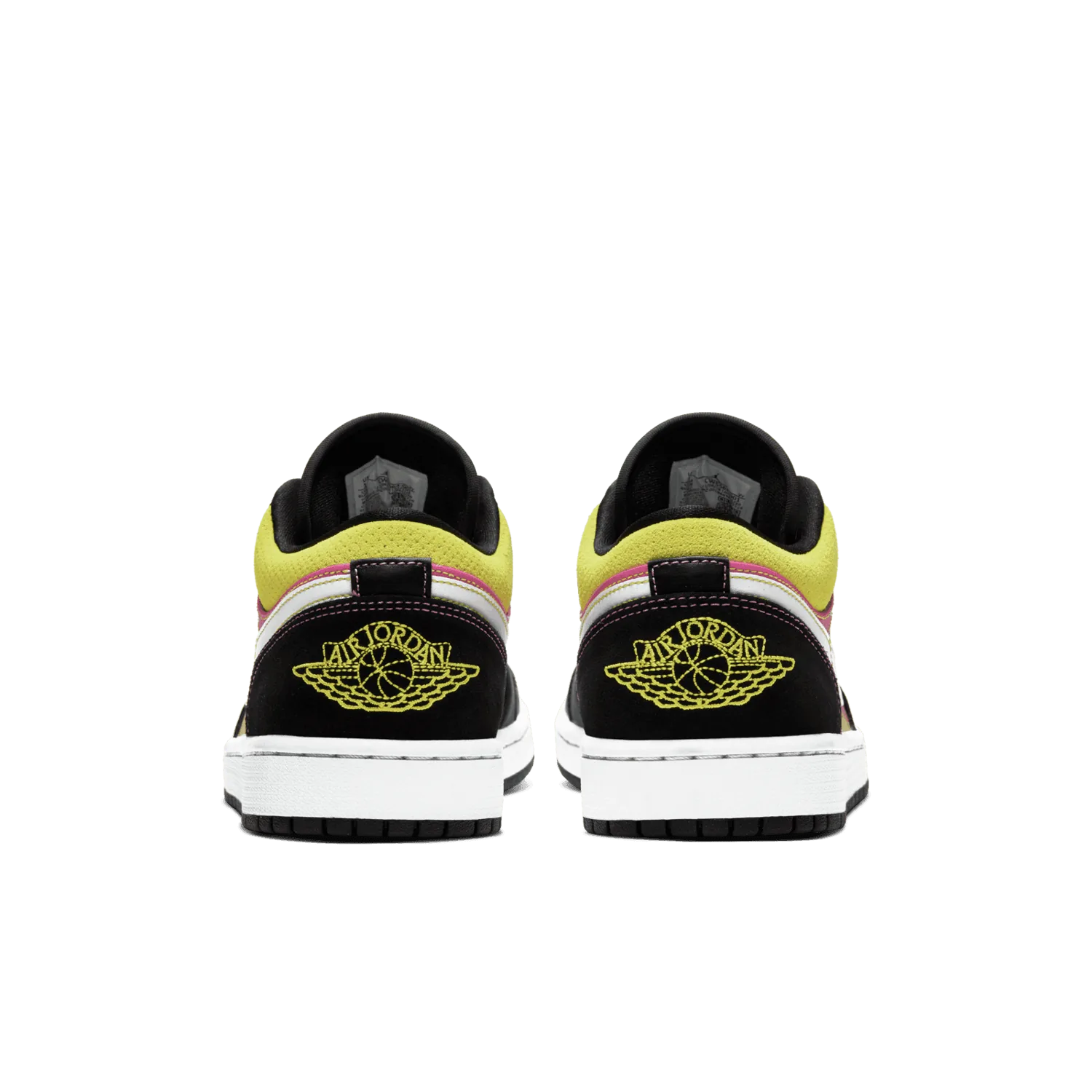 Jordan 1 Low Black Active Fuchsia Cyber image 5