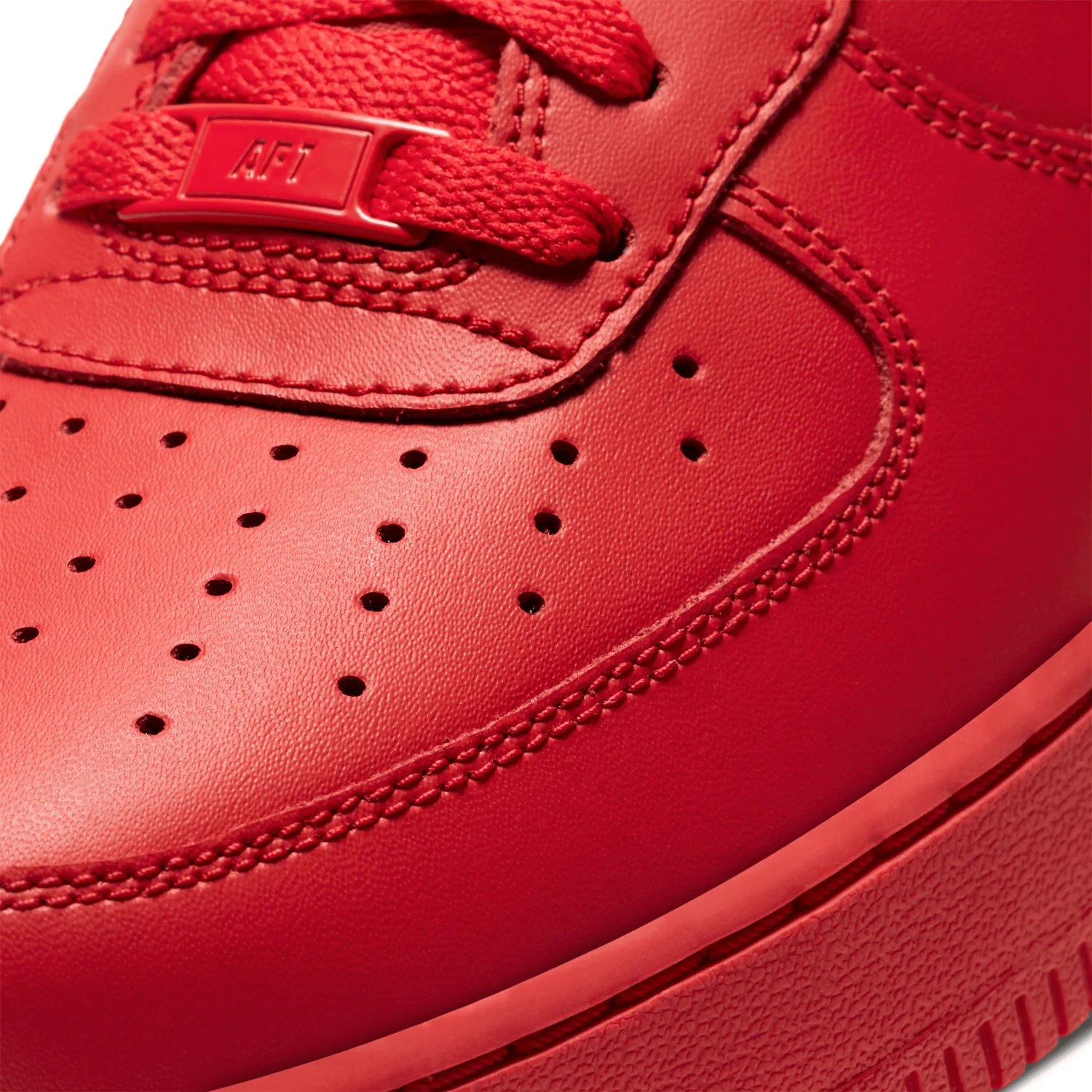Nike Air Force 1 Low Triple Red image 3