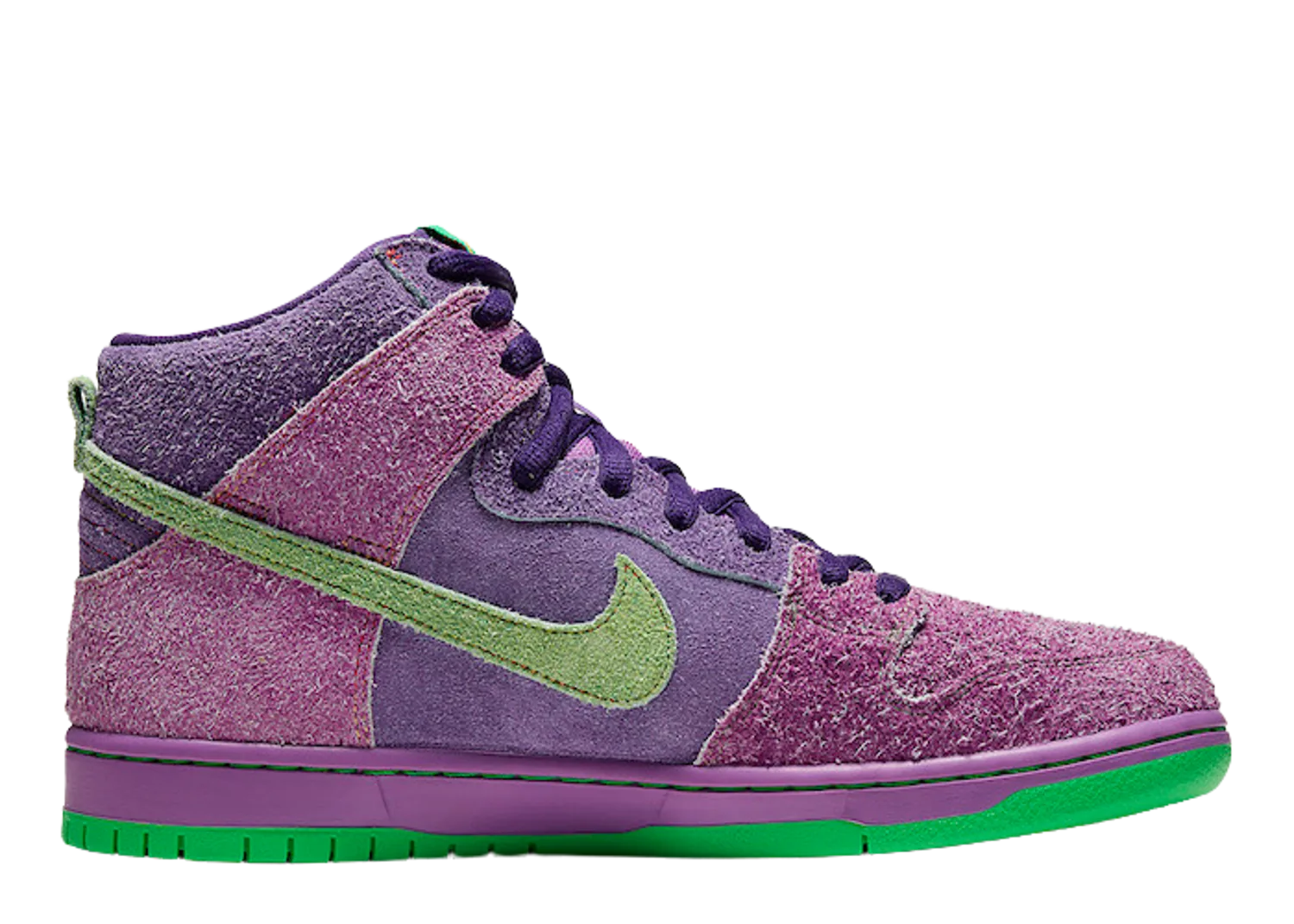 Nike SB Dunk High 420 Reverse Skunk