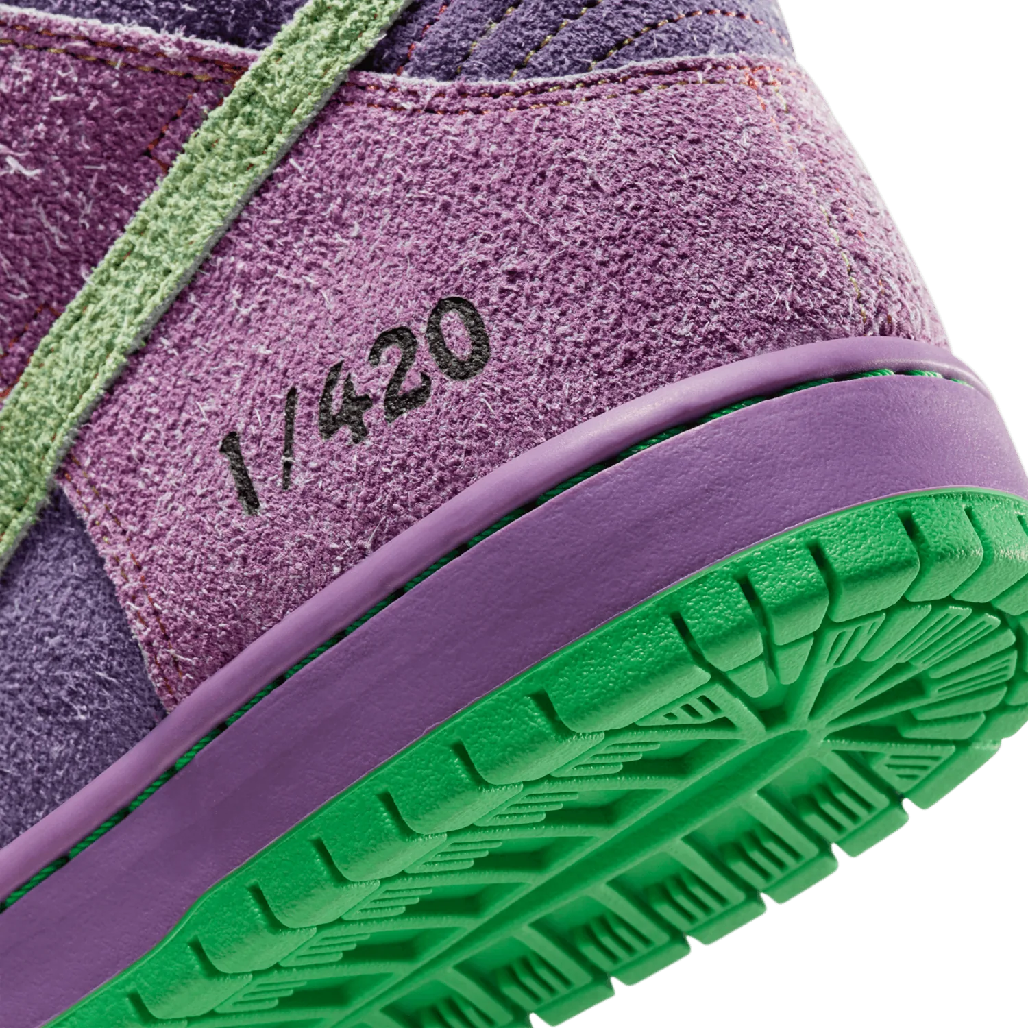 Nike SB Dunk High 420 Reverse Skunk image 8