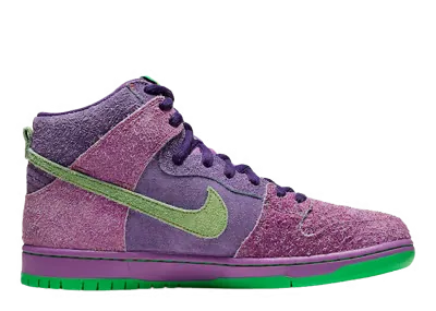 Nike SB Dunk High 420 Reverse Skunk