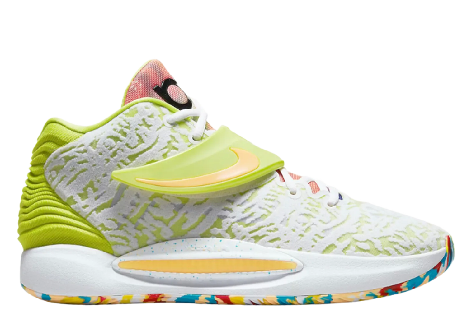Nike KD 14 White Lime Green