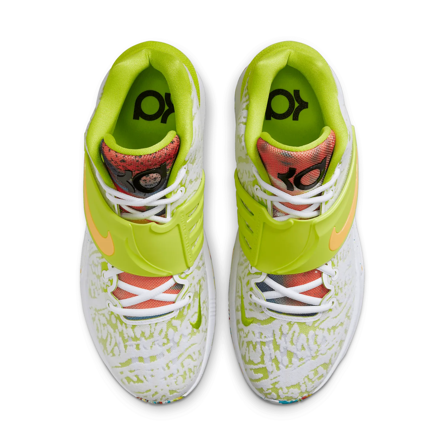 Nike KD 14 White Lime Green image 3