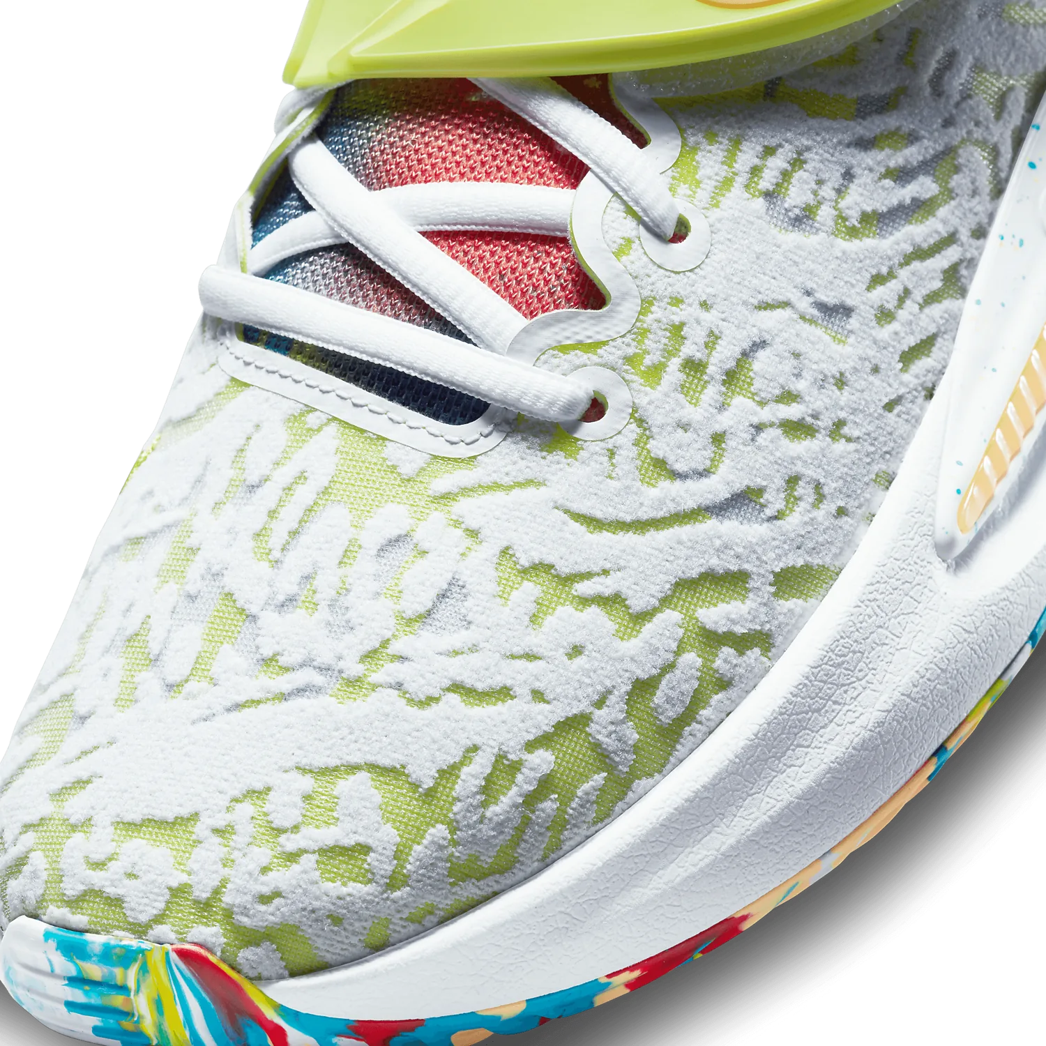Nike KD 14 White Lime Green image 6
