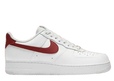 Nike Air Force 1 ‘07 Low White Team Red