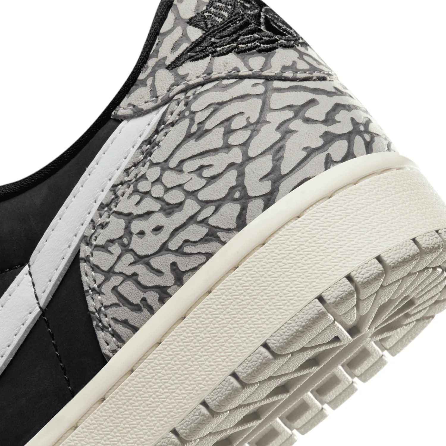 Air Jordan 1 Low OG Black Cement image 4