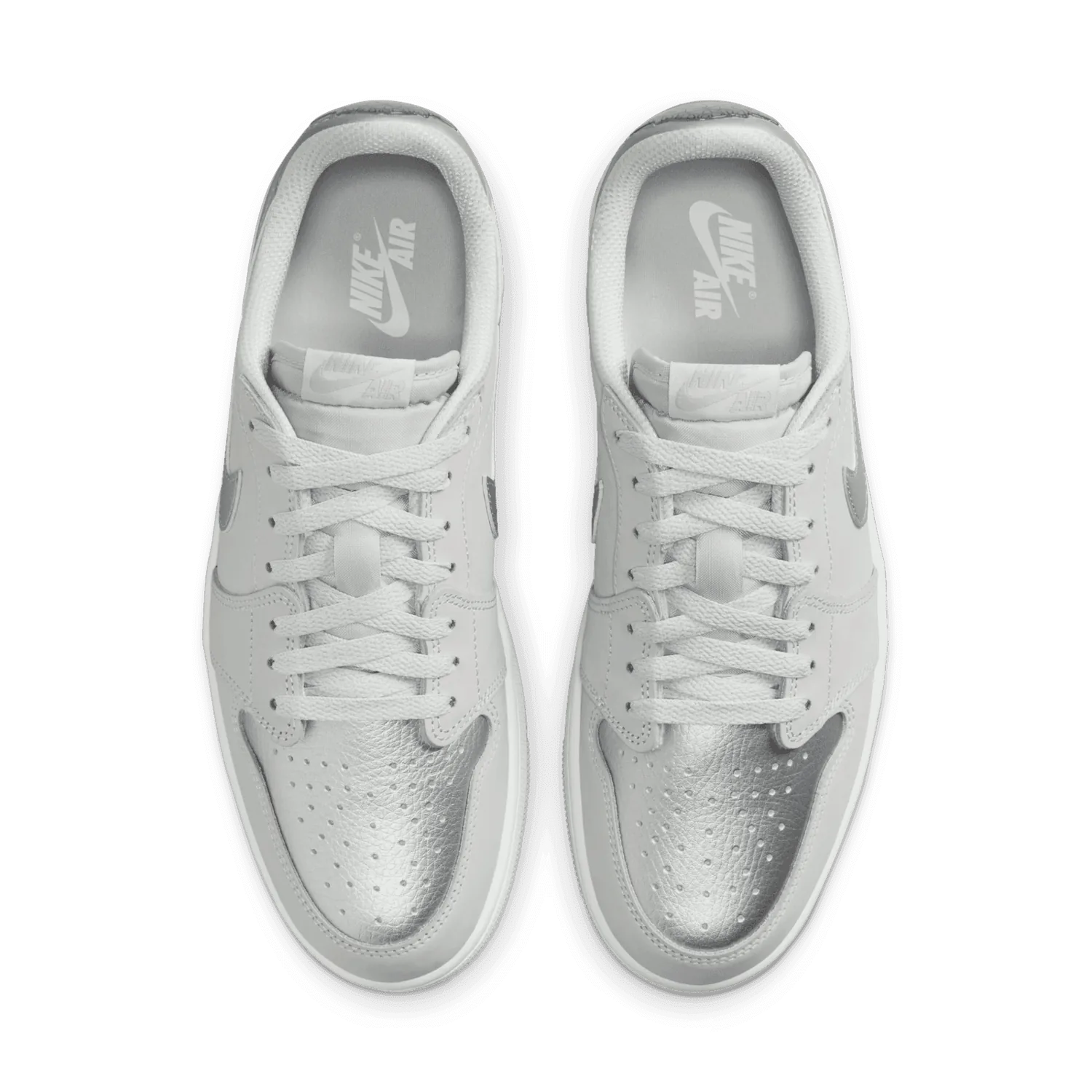 Air Jordan 1 Retro Low OG Silver image 2