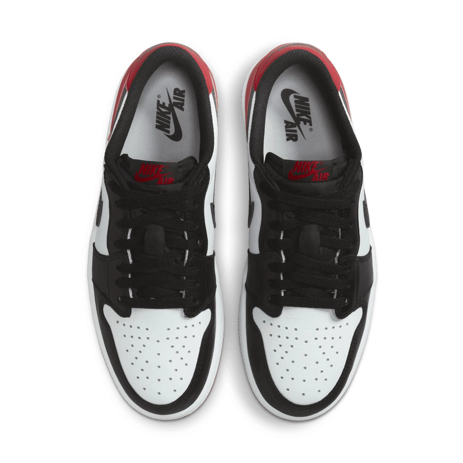 Air Jordan 1 Retro Low OG Black Toe image 3
