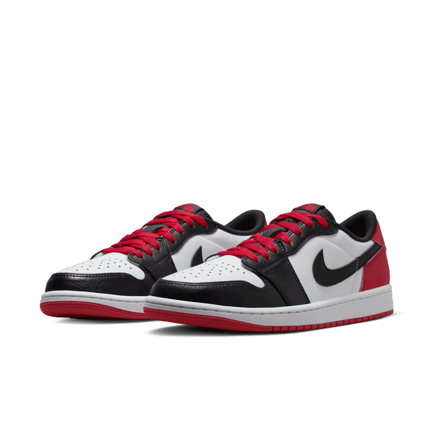 Air Jordan 1 Retro Low OG Black Toe image 4