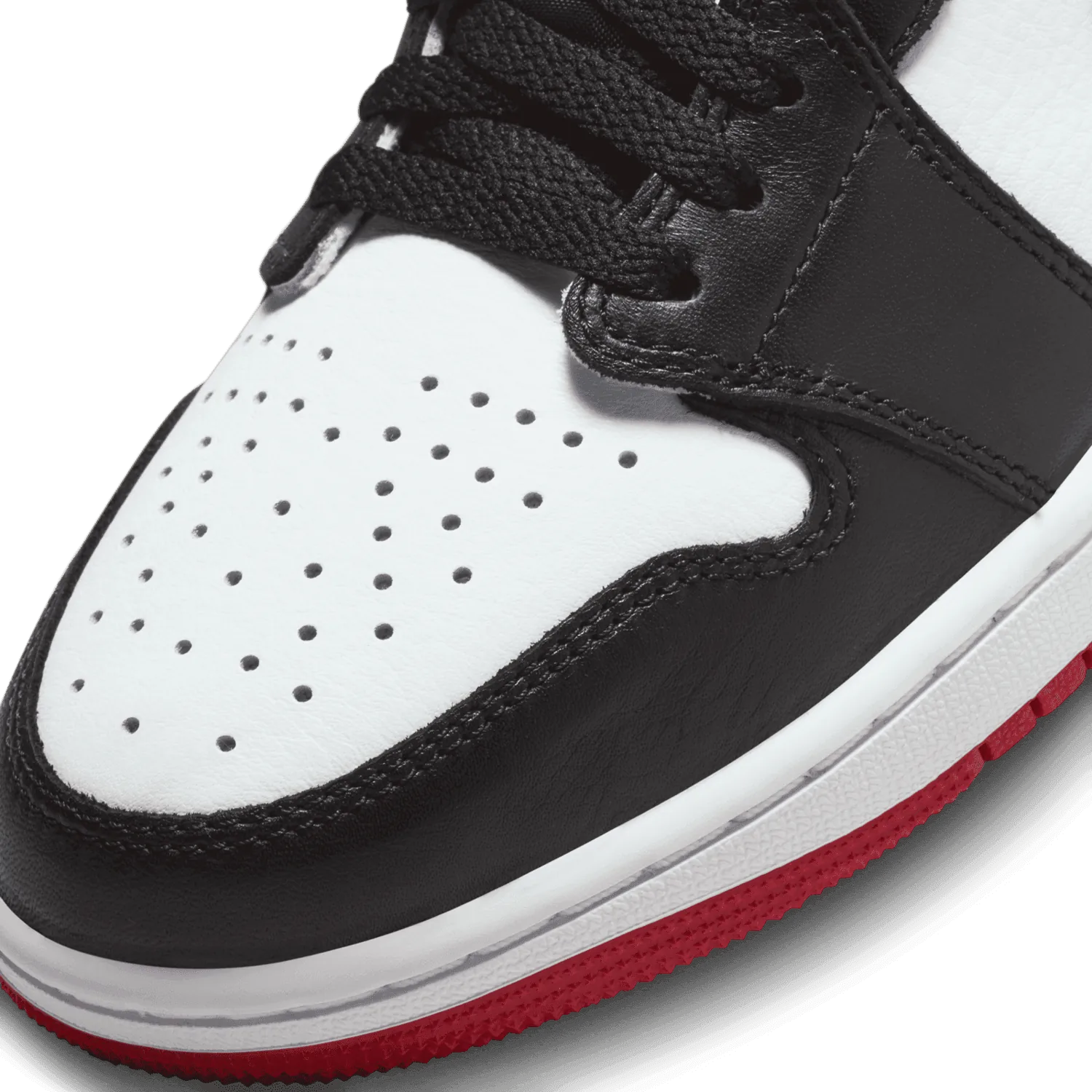 Air Jordan 1 Retro Low OG Black Toe image 6