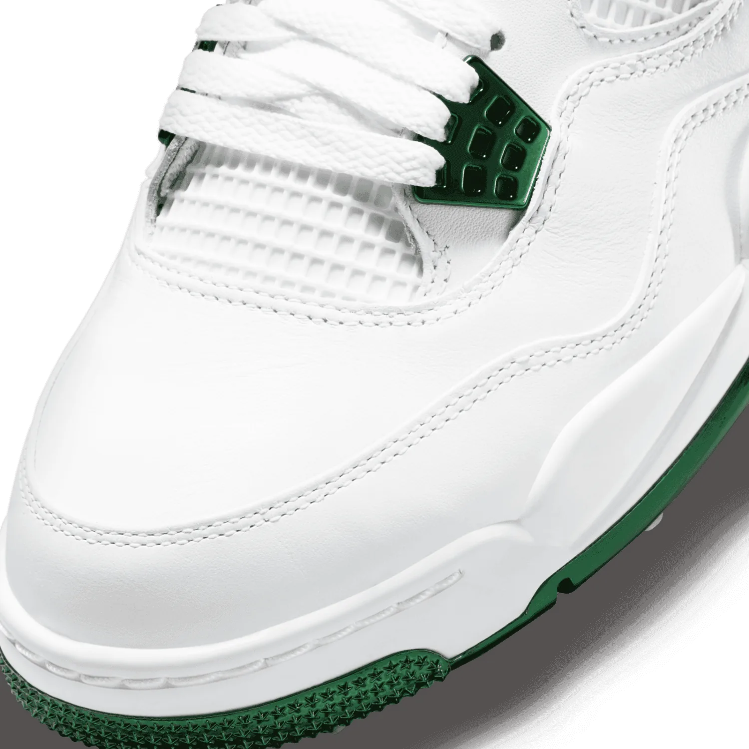 Air Jordan 4 Retro Golf Metallic Green image 7
