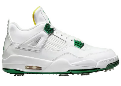 Air Jordan 4 Retro Golf Metallic Green