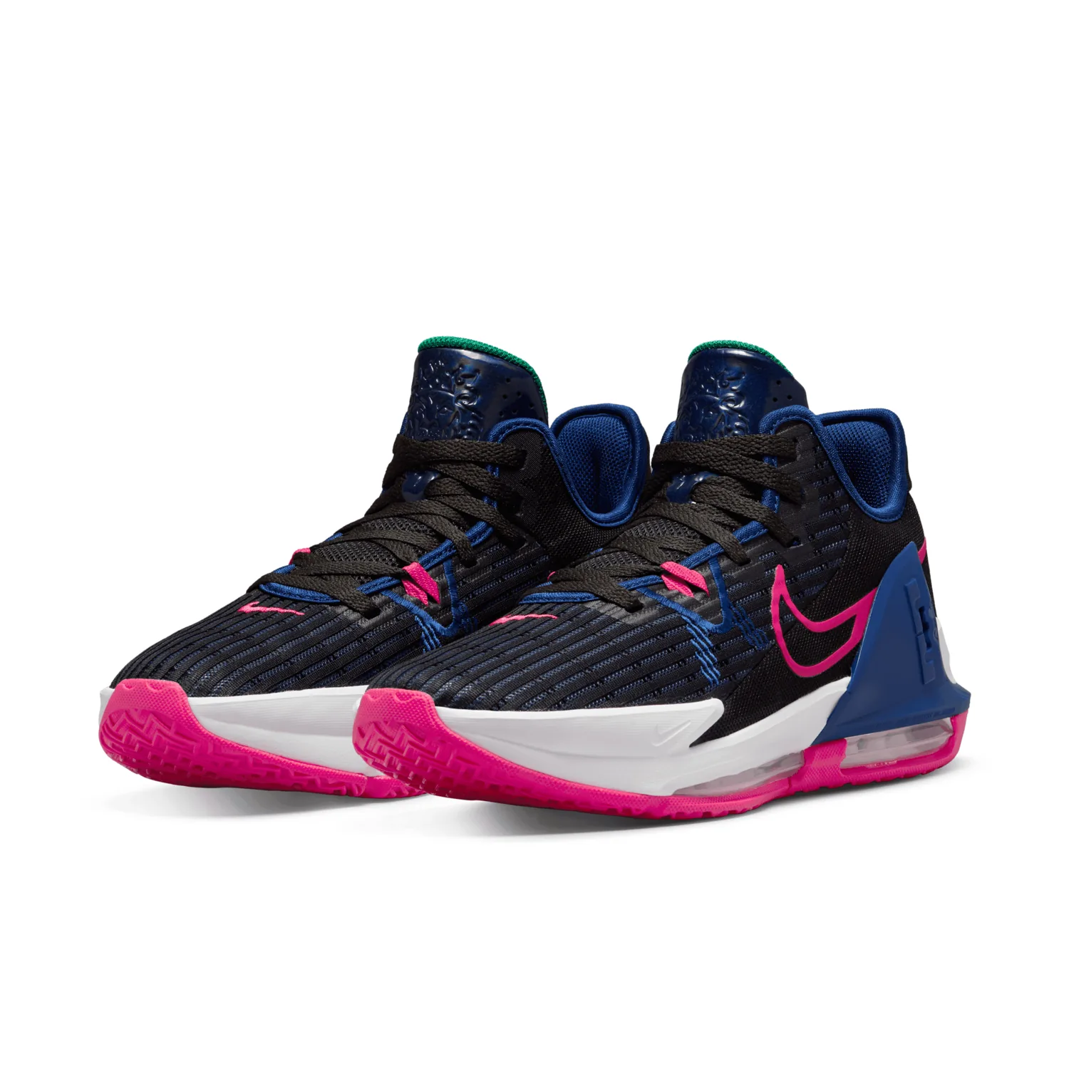 Nike LeBron Witness 6 'Black Deep Royal Blue' image 2