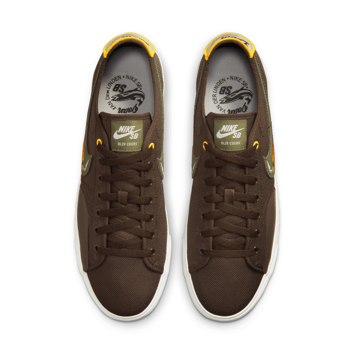 Nike SB Blazer Court Daan Van Der Linden Baroque Brown image 4