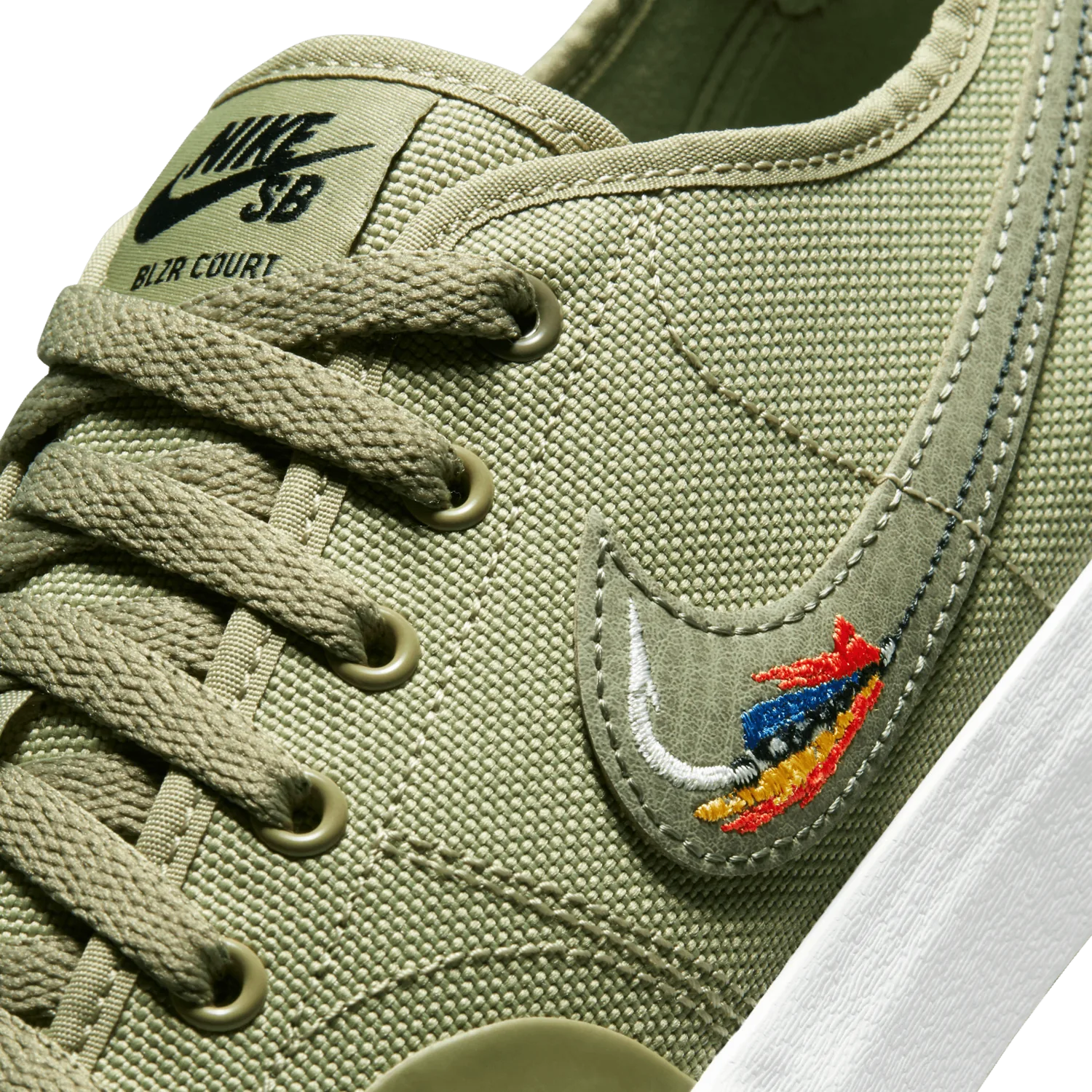 Nike SB Blazer Court Daan Van Der Linden Dusty Olive image 9