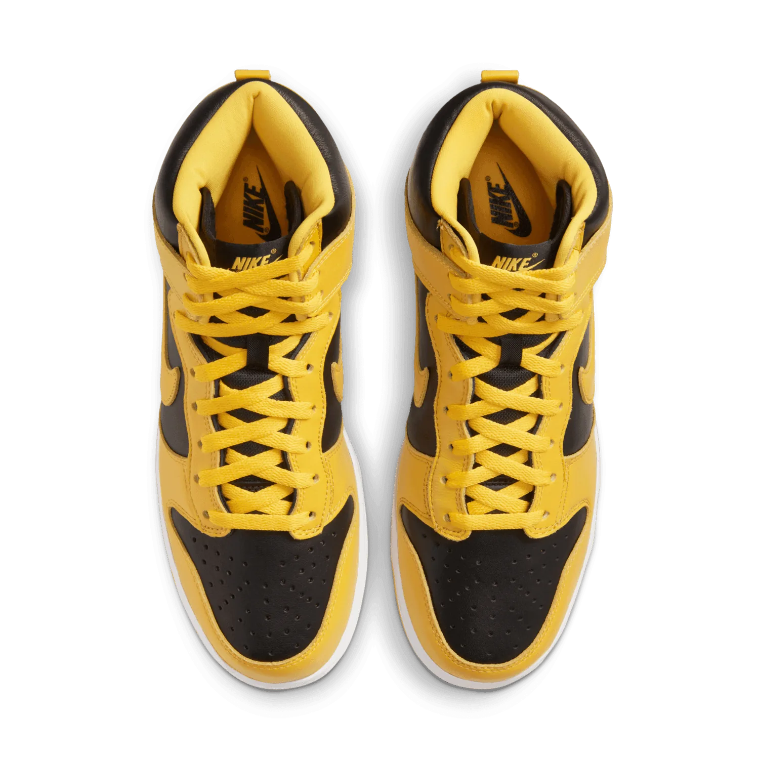 Nike Dunk High Black Varsity Maize image 2