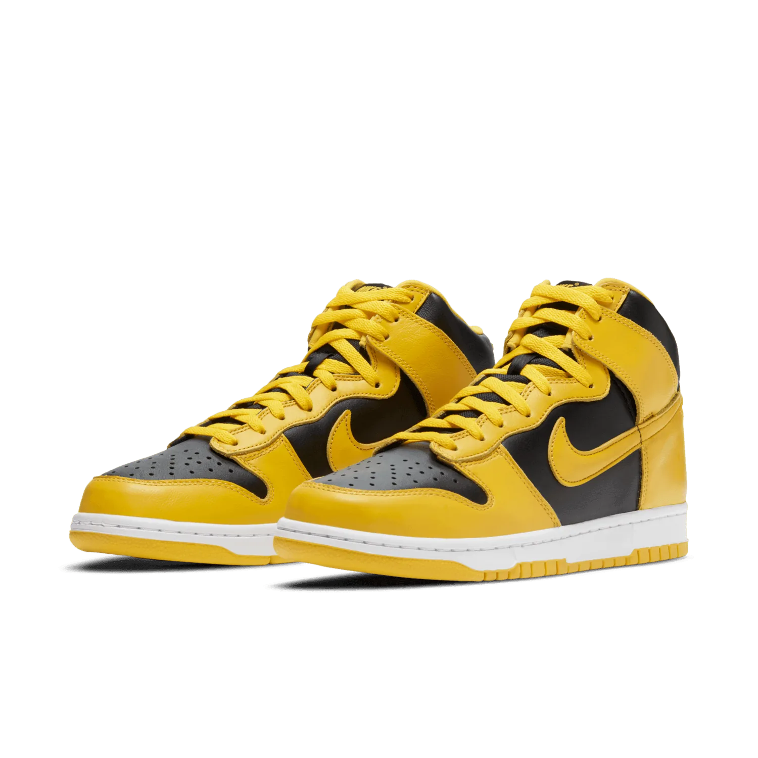 Nike Dunk High Black Varsity Maize image 3