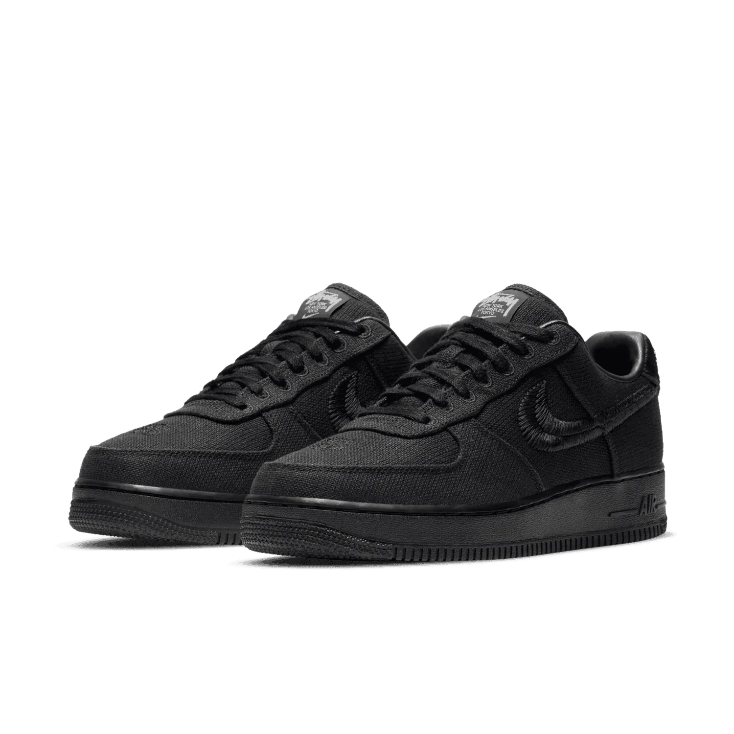 Nike Air Force 1 Low Stussy Black image 3