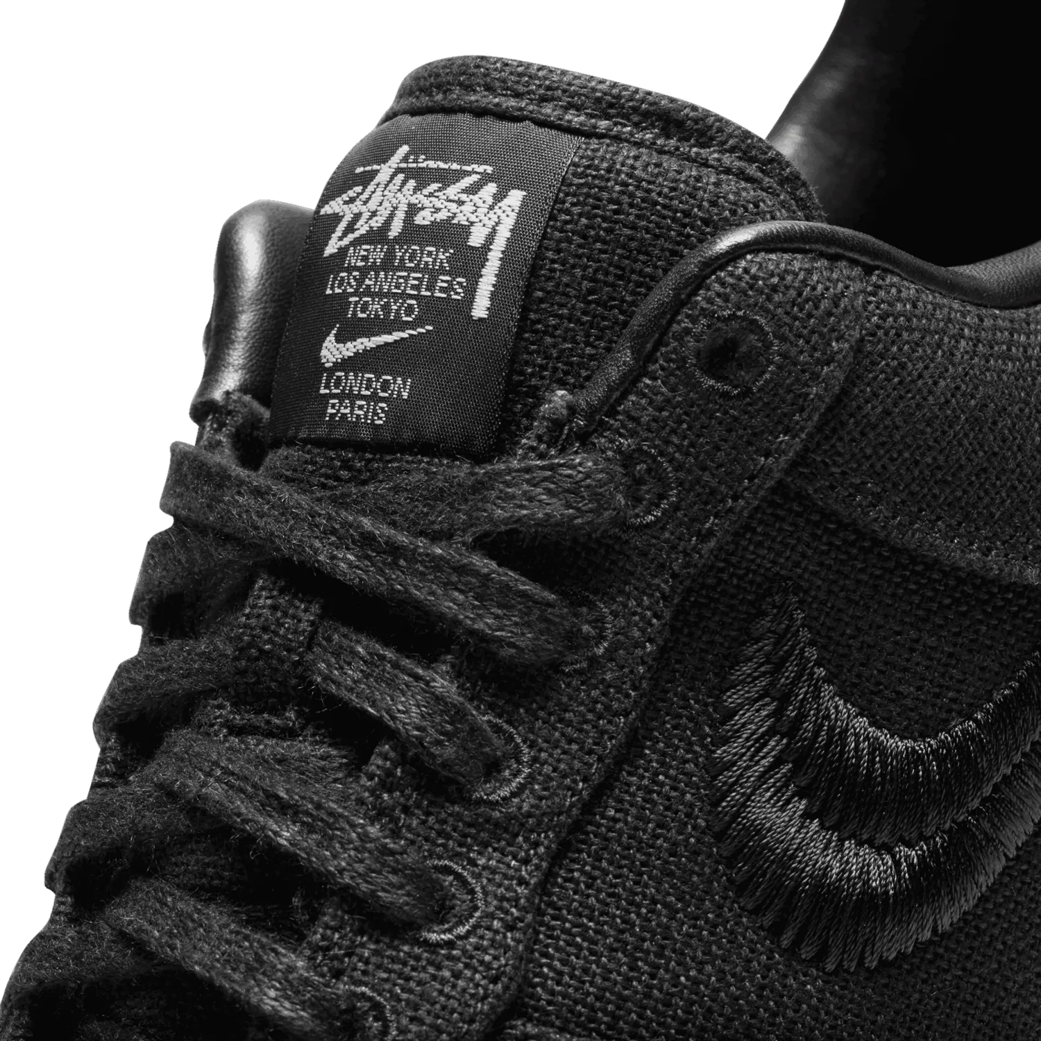 Nike Air Force 1 Low Stussy Black image 7