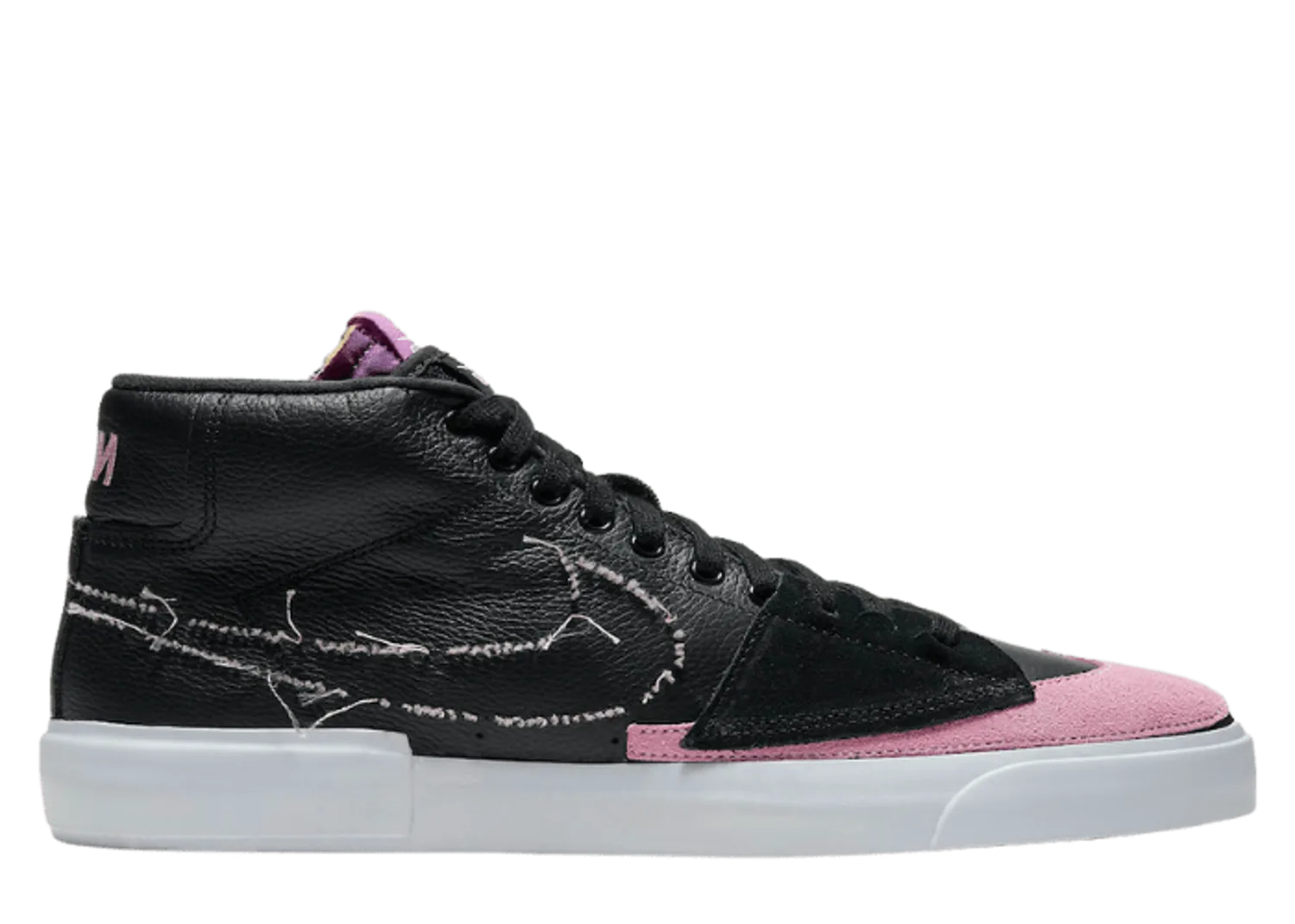 Nike SB Zoom Blazer Mid Edge Black Pink Rise