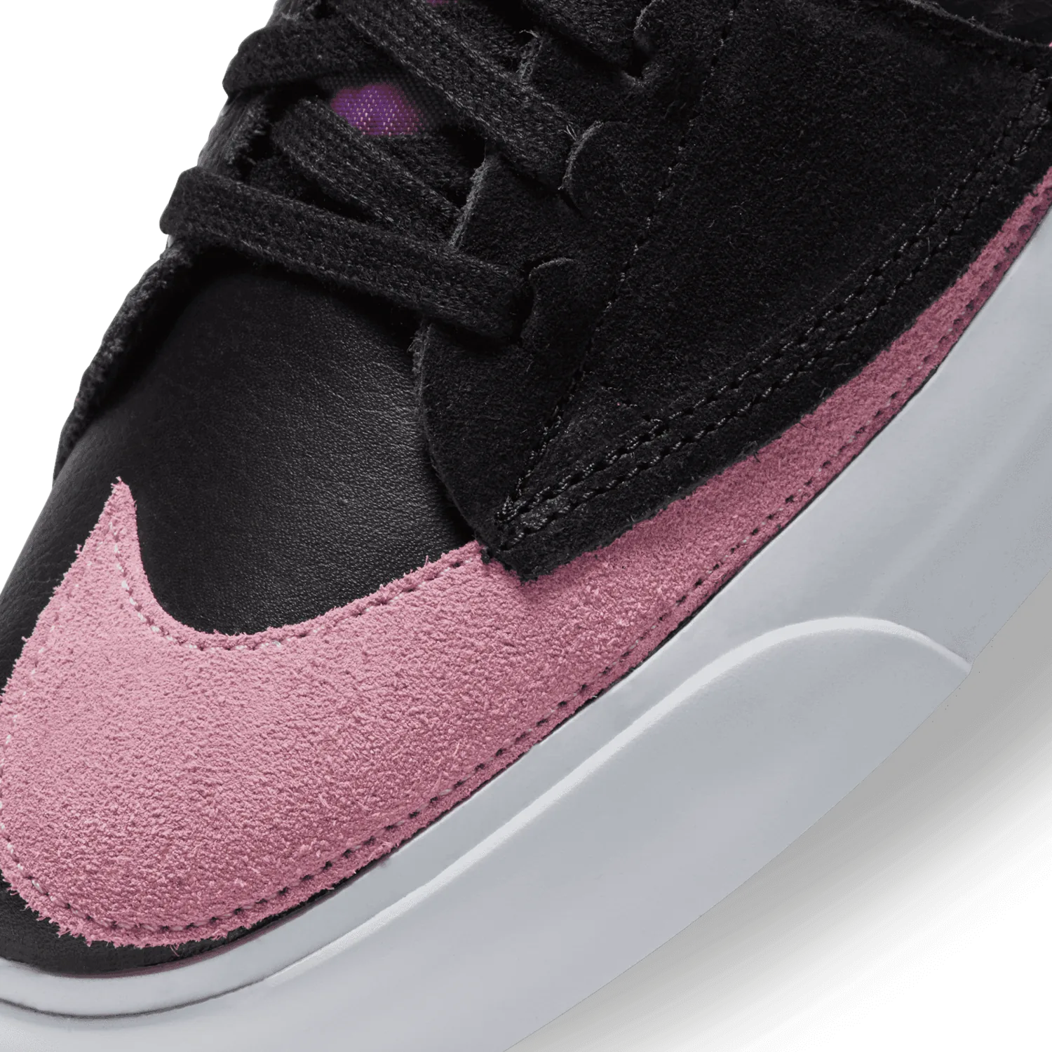 Nike SB Zoom Blazer Mid Edge Black Pink Rise image 7