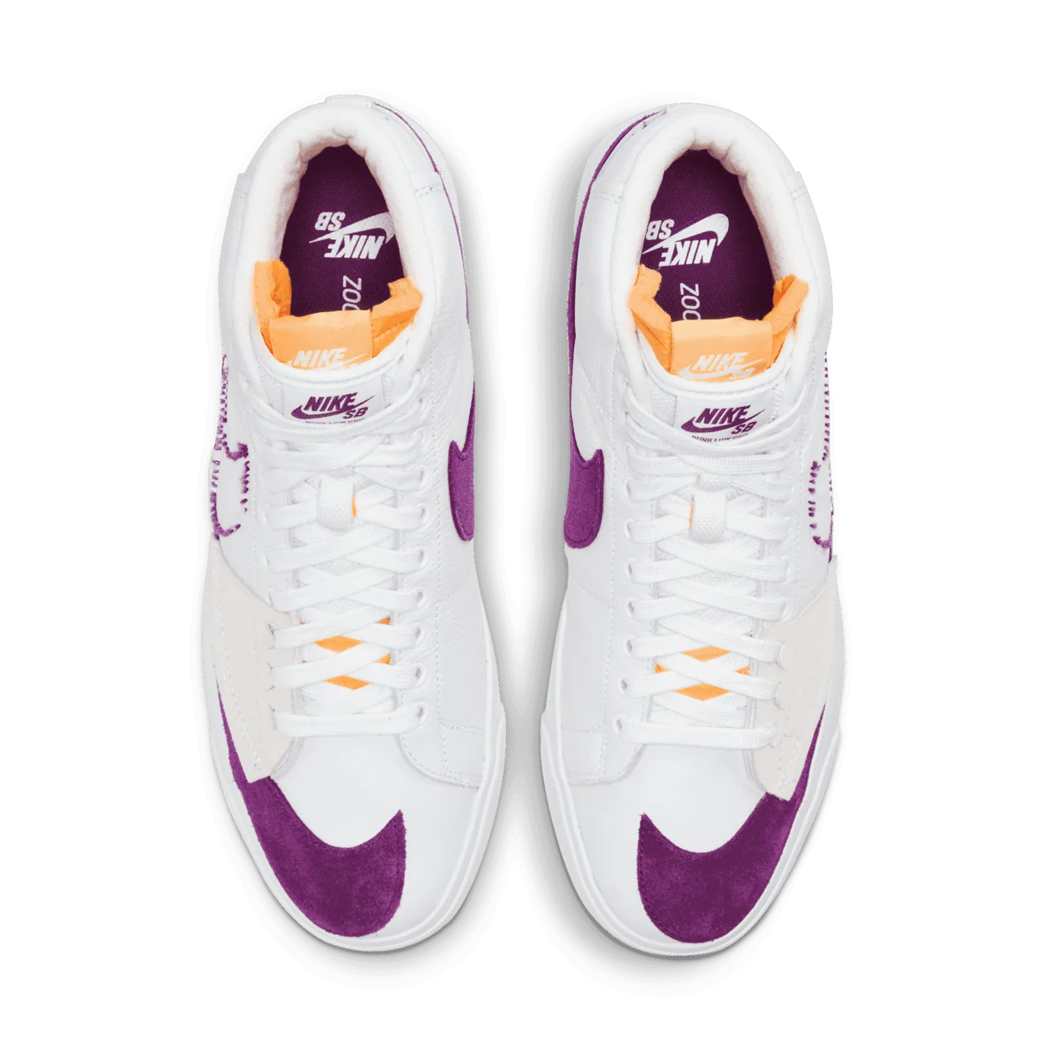 Nike SB Blazer Mid Edge Lakers image 3