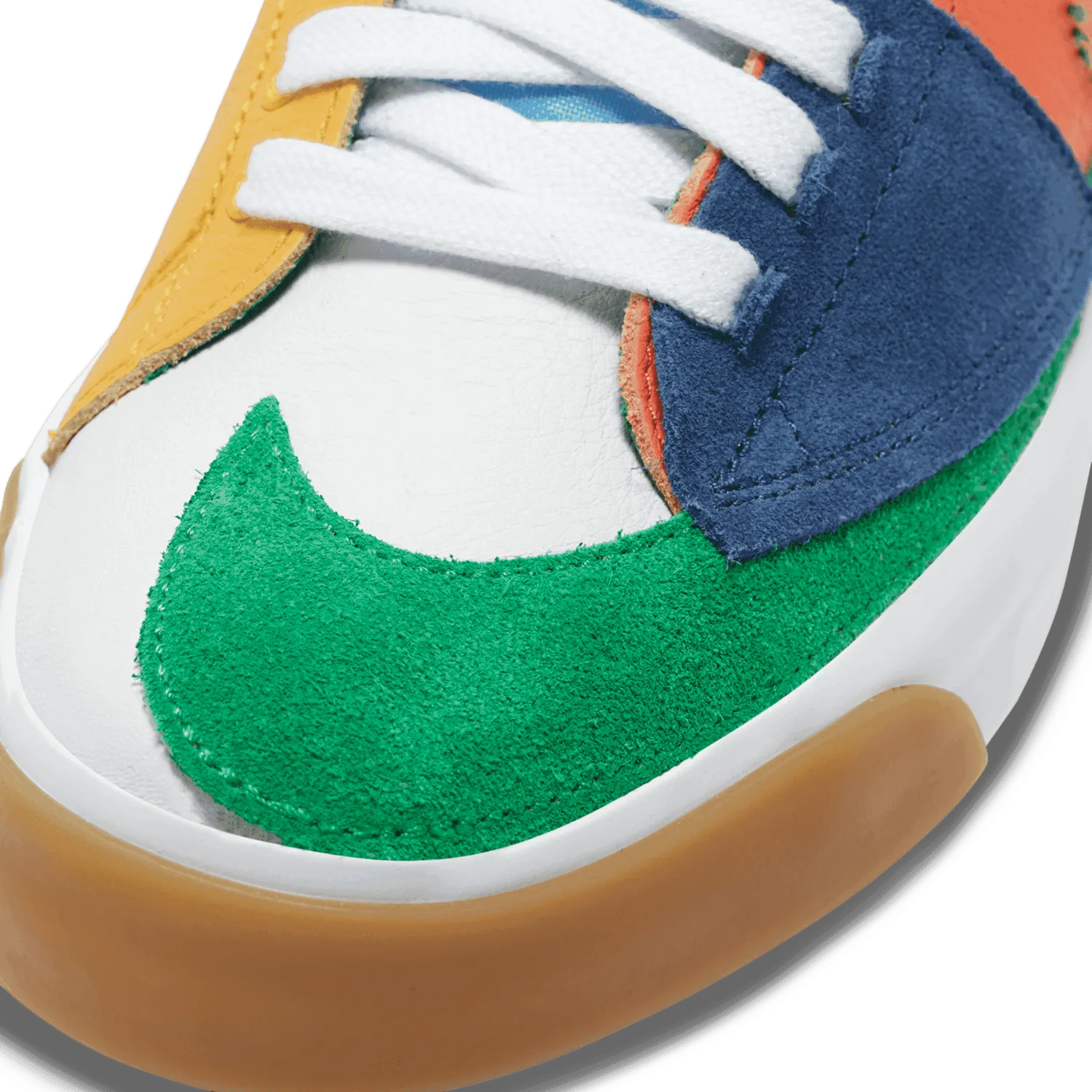Nike SB Zoom Blazer Mid Edge Safety Orange University Gold image 6