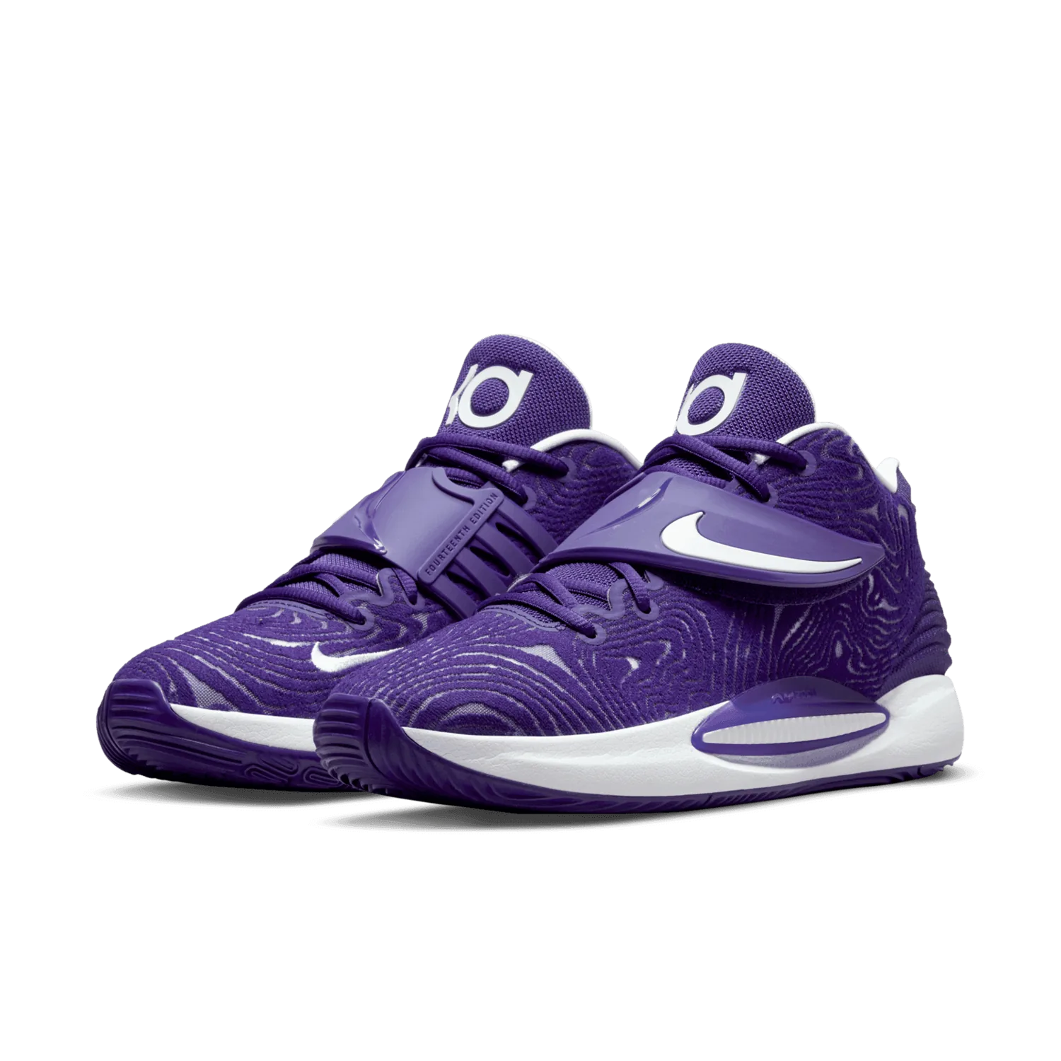 Nike KD14 Court Purple White image 4