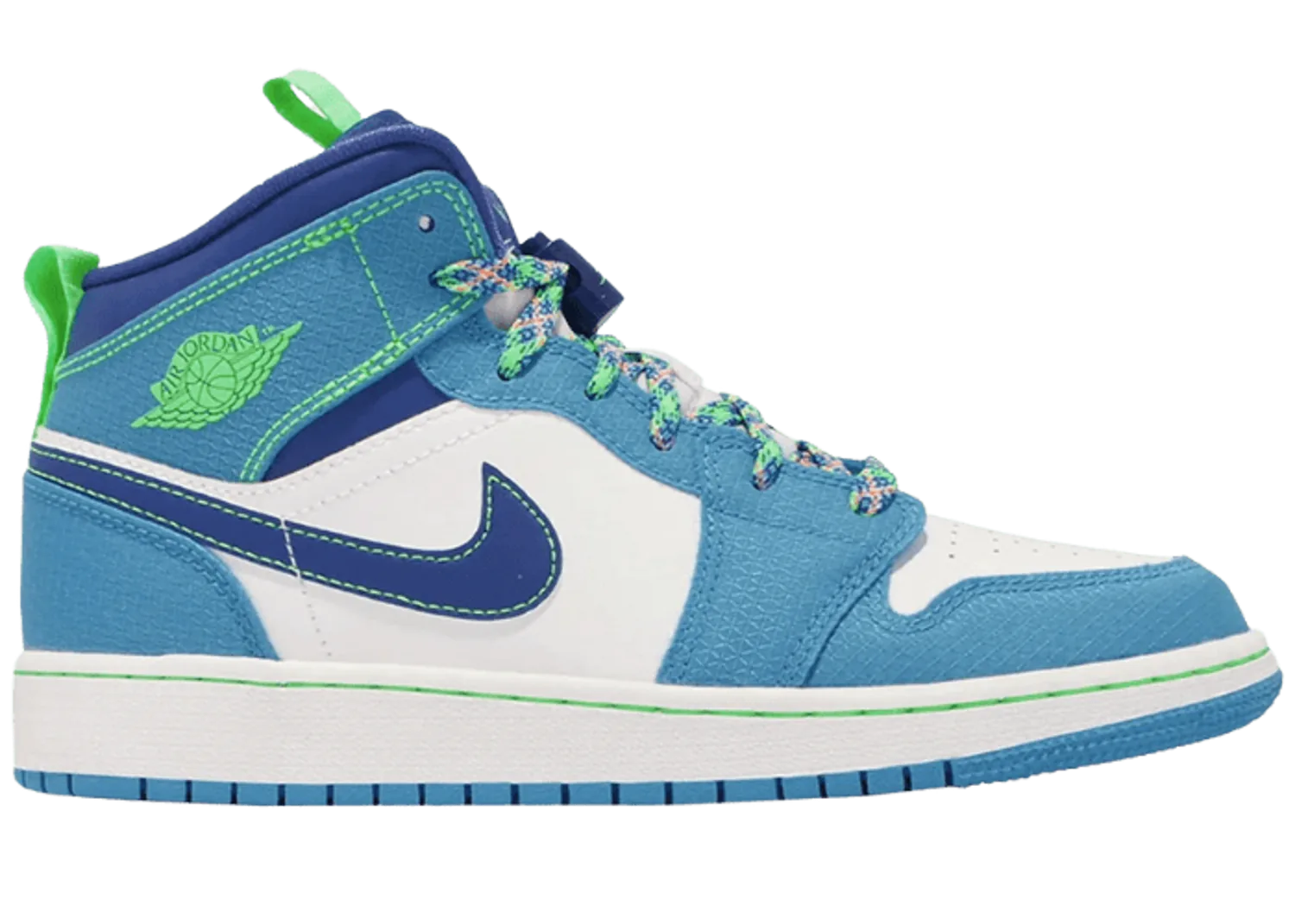 Jordan 1 Mid Sprite Blue